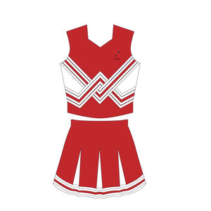 Conjunto de Ropa Deportiva para Niñas, Uniforme de Animadoras para Competencia Escolar, Kit para Niñas Pequeñas - Product Image 3