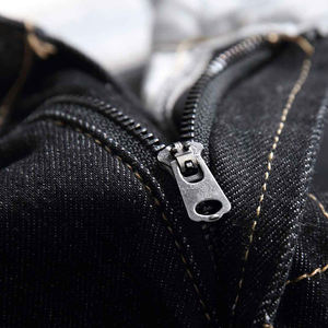 Nouveau short en jean déchiré pour homme, coupe droite, à prix abordable, collection 2026 - Product Image 4