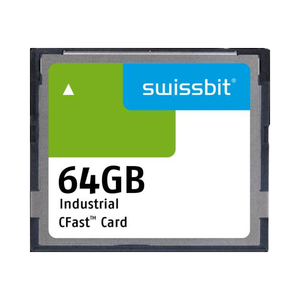 Swissbit-CFast SATA Gen3.1, 6Gbit/s, MLC, 64GB, 2000, 2000, 2000, 2000, 2000 - Product Image 1