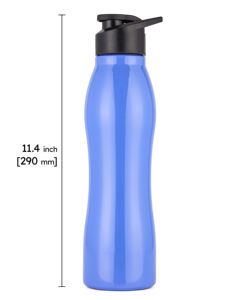 Botella térmica contemporánea de acero inoxidable con asa ergonómica portátil, tapa antiderrames y diseño reutilizable. - Product Image 4
