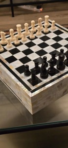 ILAHI's Eco-Friendly Rustic Polished Rectangle <b>Chess</b> <b>Board</b> Game 100% Handmade Pure Wood Animal/Love Style Customized Size <b>Chess</b> - Product Image 6