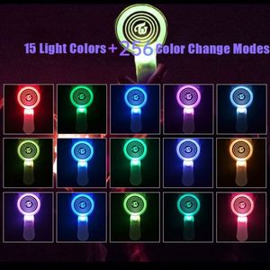 Bâton lumineux LED en acrylique en gros avec télécommande, support de contrôle sur site, bâton lumineux portable avec logo personnalisé et motif lumineux - Product Image 2