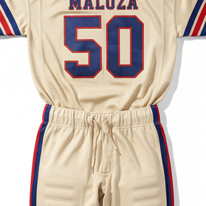 Tenue de football américain sublimée Elite, design personnalisé, ensemble maillot et pantalon respirant, vêtements d'équipe professionnels, manches courtes, été - Product Image 2