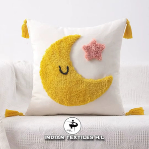 Housse de coussin carrée style nordique bohème ethnique 2026, technique tissée, brodée, touffetée, vintage, écologique, personnalisable, OEM, vente en gros - Product Image 1