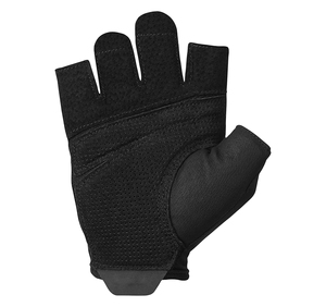 Sweat-Proof Fingerless Fitness Gloves with Perforated Grip - Genuine Leather Padded Palm Gym Gloves for Men & Women - Product Image 5