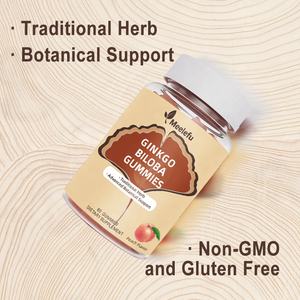 मस्तिष्क और फोकस समर्थन के लिए जिंकगो बिलोबा गुम्मीज़, मस्तिष्क और फोकस समर्थन के लिए जिंकगो बिलोबा गुम्मीज़ - Product Image 2