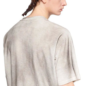 Camiseta de hombre de corte ajustado con efecto desgastado por el sol, fabricada en fábrica al por mayor, la más vendida, de secado rápido, para adultos. - Product Image 4