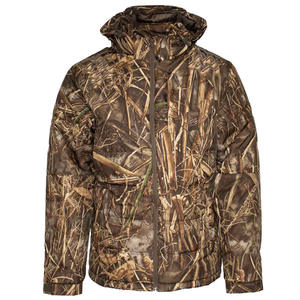 Veste de chasse camouflage imperméable, vêtements de chasse respirants en softshell camouflage pour hommes, manteau de tir tactique d'extérieur personnalisé - Product Image 2
