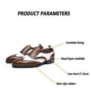 Zapatos Clásicos Piper Ghillie Brogue Planos e Impermeables con Cordones de Borla Cómodos y Suela de Goma Resistente, Elegantes Zapatos Piper Brogue - Product Image 2