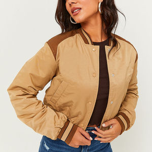 Nouvelle veste universitaire unie à manches longues, respirante, de qualité supérieure, idéale pour l'impression, best-seller, style urbain - Product Image 3