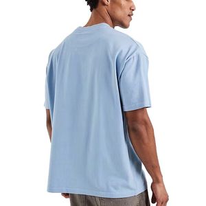 Oem Premium Thick Neck Custom Heavyweight Oversized T-shirt Blank 250gsm 100% Cotton Adults Oversized <b>Tshirt</b> Breathable - Product Image 6