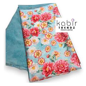 Tela de Encaje Satinado Floral de Lujo Más Vendida para Vestido de Novia o Vestido de Noche Disponible a Precio de Fábrica - Product Image 3