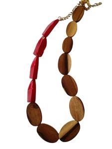 Collar artesanal para mujer, nueva colección, estilo moderno, hecho con resina, precio bajo. - Product Image 2