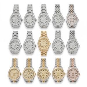 Reloj de Lujo con Diamantes Moissanite para Hombre y Mujer, Estilo Hip Hop, Brillante, de Diseño Premium - Product Image 4