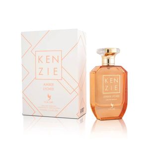 Perfume Kenzie Amber Lychee 100ml Original Dubai Árabe, Eau de Parfum de Larga Duración para Mujer - Product Image 1