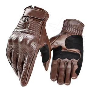 Gants de moto en cuir véritable, best-sellers, pour hommes, gants de course pour motards, fabriqués au Pakistan, gants de motocross haut de gamme pour les pilotes. - Product Image 1