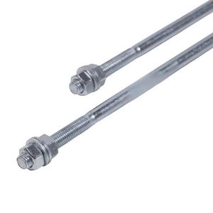 Varillas Roscadas de Acero Estructural Galvanizado en Caliente, Pernos de Doble Extremo para Aplicaciones de Construcción - Product Image 1