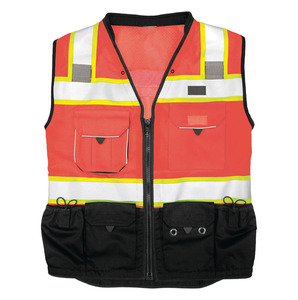 Chaleco de Seguridad Reflectante Personalizado y Transpirable, Chalecos Ajustables de Seguridad con Tiras Reflectantes, Chaleco para Hombre - Product Image 3