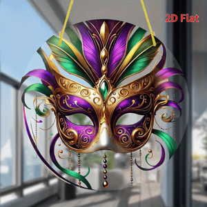 CIFbuy Ciondolo Rotondo in Acrilico Colorato per Decorazione Casa e Giardino, Regalo Festivo, TikTok, per Servizio Ritiro Temu, Maschere per Feste, Prodotto - Product Image 4