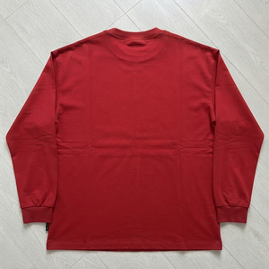 Camiseta Personalizada de Manga Larga para Hombre con Estampado Puff, 100% Algodón Premium, Corte Holgado y Cuadrado, Estilo Urbano - Product Image 2