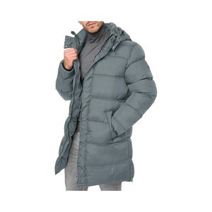 High Quality Customized Men's Winter Jackets Long Puffer Jacket with Comfortable Stylish and Affordable Men Long Coat - Product Image 1
