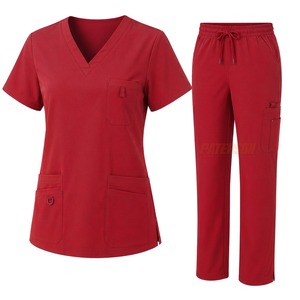 Conjunto de Uniformes Médicos al por Mayor, Top y Pantalones Elásticos Personalizados, Uniforme para Personal de Salud, Proveedor de Ropa Médica al por Mayor - Product Image 5