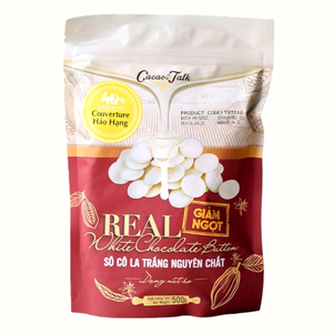 Venta al por Mayor, Fabricación y Comercio Minorista OEM/ODM, Botones de Cacao Puro Blanco HALAL al 40%, 1 kg, Ingredientes para Repostería, Envío Directo Global - Product Image 1