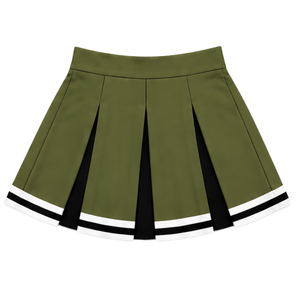 Jupe plissée de cheerleading personnalisable pour femmes et filles, taille haute, en polyester écologique, pour la danse et les spectacles sportifs - Product Image 2