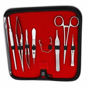 Juego de 8 Instrumentos Oftálmicos Veterinarios Microquirúrgicos de Grado Quirúrgico, de Acero Inoxidable - Product Image 2