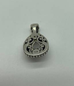 Pendentif artisanal NIKHIL GEMS en pierre de lune, design Bali, argent sterling 925, bijou de fiançailles vintage, cadeau certifié par un tiers - Product Image 4