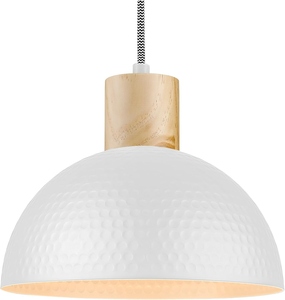 Wholesale nordic pendant light custom <b>white</b> hammered metal <b>hanging</b> lamp - Product Image 1