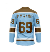 Combinaison d'entraînement de hockey sur glace Mammoth de haute qualité, maillot personnalisé avec broderie feuille d'érable, respirant, 100% polyester, unisexe adulte