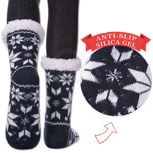 Chaussettes de Noël personnalisées avec des motifs festifs créatifs et un tissu extensible pour un port confortable en saison - Product Image 2