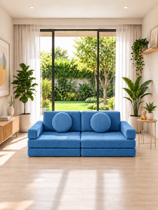 โซฟาเด็กแบบโมดูลาร์จาก Emerald Sofa โซฟาเล่นสำหรับอพาร์ทเมนต์ ผ้าพรีเมียมสั่งทำพิเศษ เฟอร์นิเจอร์รักษ์โลก เหมาะสำหรับเด็ก ทันสมัย - Product Image 2