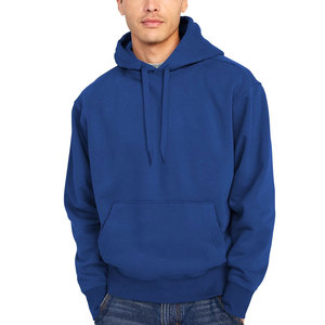 Sudadera con Capucha para Hombre, Forro Polar, Logotipo Frontal, Opciones para Tallas Grandes y Altas Disponibles, Algodón Suave, Peso Medio, Transpirable, Ropa Casual de Invierno - Product Image 1