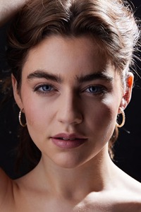 Elegant 14k Gold Hoop Earrings with 2.70 Carat Emerald Shaped Lab-Grown Diamonds - Product Image 4