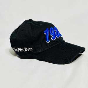 หมวกแก๊ป Zeta Phi Beta 1920 สีดำสไตล์วินเทจ ปักลายสีน้ำเงิน หมวกเบสบอลสำหรับชมรมนักศึกษา สายปรับได้ สวมใส่สบาย ทันสมัย สำหรับผู้หญิง - Product Image 2