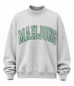 Sudadera de cuello alto para mujer, personalizada con bordado, de algodón transpirable, forro polar, estilo oversize, con logo frontal, ecológica, para invierno. - Product Image 6