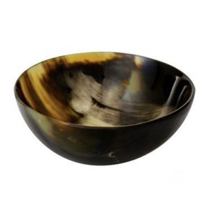 Cuenco de Cuerno Natural Original Personalizado, Elegante Accesorio Clásico para Fiestas, para Servir, Decoración de Mesa, Ecológico, Color Cuerno de Vaca - Product Image 1