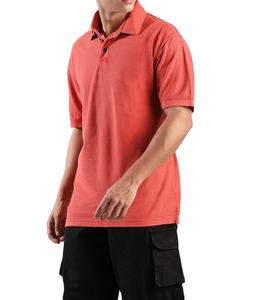 Unisex 100% algodón 220gsm tejido de alta calidad para Polo camiseta personalizable corto Anti-retráctil antiarrugas sólido cuello duro - Product Image 1