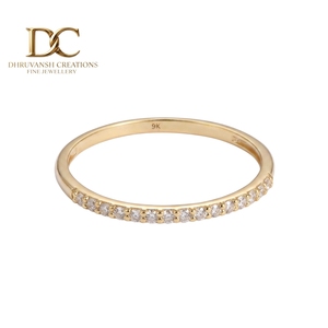 Nouvelle bague artisanale en or jaune massif 14 carats avec diamant de laboratoire taille brillant certifié IGI, bijoux pour femmes pour toutes les occasions - Product Image 1