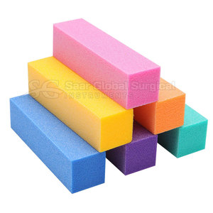 Bloque pulidor de uñas de EVA y acero inoxidable de buena calidad, diseño elegante para múltiples superficies, manejo cómodo, ligero y suave. - Product Image 5