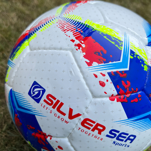Balón de Fútbol Profesional para Entrenamiento y Partidos Oficiales, Balón de Fútbol de PVC para Exteriores, Tamaño 5, Buena Calidad Oficial - Product Image 4