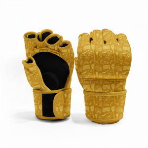 Gants de combat légers, respirants, confortables et durables en cuir PU pour l'équipement de protection sportive et le sparring - Product Image 2