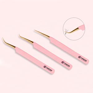 Pince à épiler de précision anti-dérapante en acier inoxydable pour outils de maquillage - Product Image 2