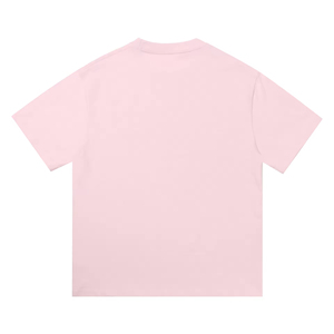 T-shirt pour homme de haute qualité, 100% coton, poids lourd, manches courtes, coupe ample, logo personnalisé, tissu tricoté respirant et écologique - Product Image 2