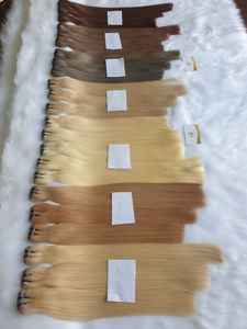 ผมแท้เวียดนาม Minh Khang คุณภาพพรีเมียม แบบตรง ความยาว 8 นิ้ว ยืดได้ พร้อมสี  แบบเย็บสองชั้นด้วยเครื่องจักร - Product Image 3