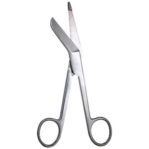 Ciseaux chirurgicaux en acier inoxydable, manuels, certifiés CE, réutilisables, outil médical pour les soins cliniques et les pansements. - Product Image 4