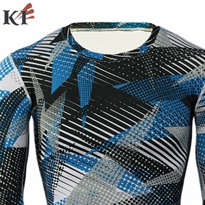 Full Printing <b>Compression</b> <b>Shirt</b> <b>Men</b> 3D Rash Guard Breathable Sleeveless Polyester/Spandex Quick Drying Fitness Clothing USA - Product Image 4