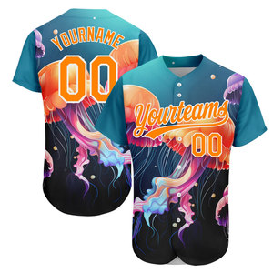 Camiseta de Béisbol Reversible Personalizada al por Mayor con Logotipo, Diseño Profesional con Botones, 100% Poliéster, Ropa Deportiva Antibacteriana - Product Image 3